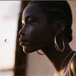 Large hoops from Catori Life.